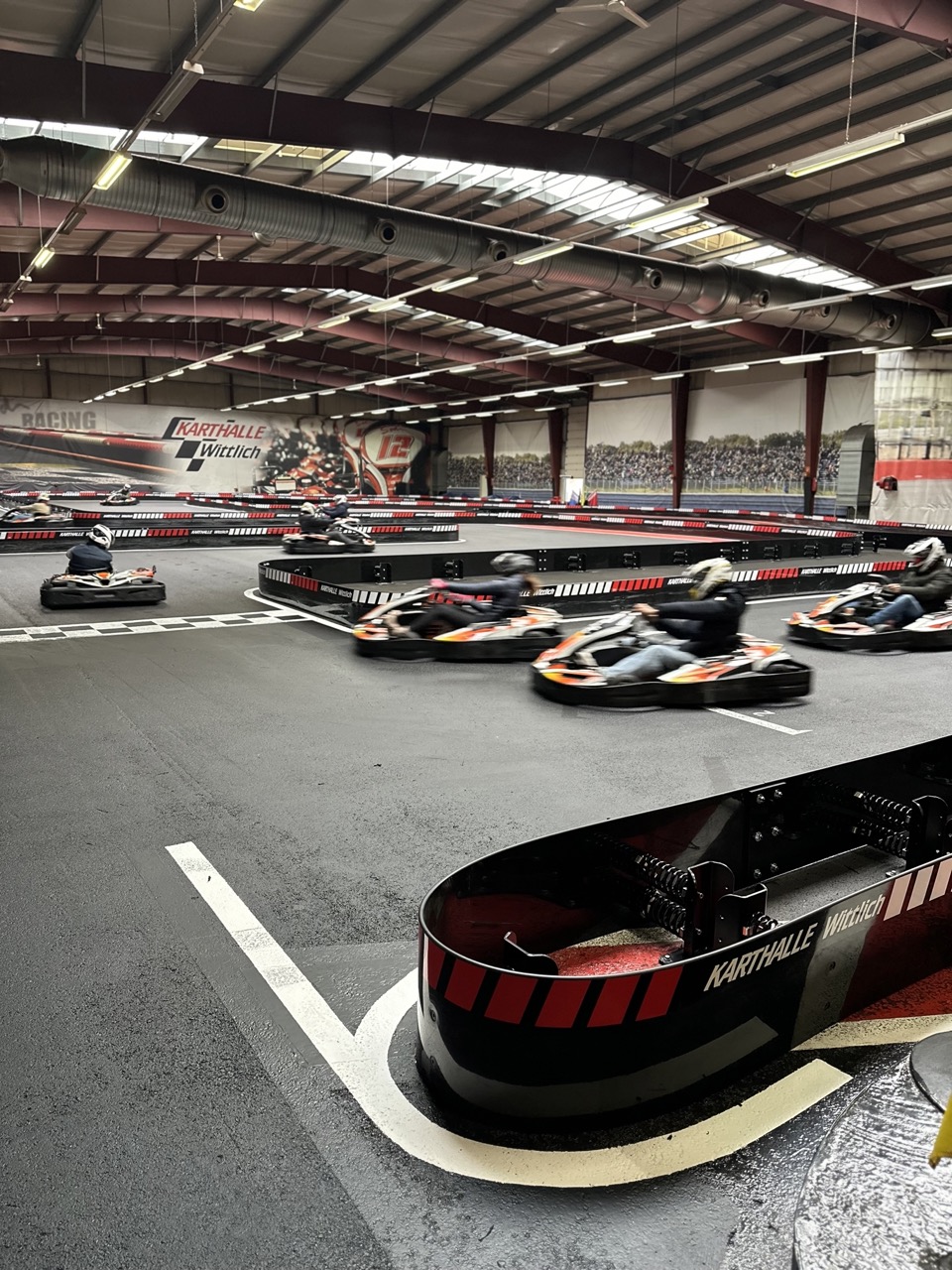 SODI-Karts in der Karthalle Wittlich