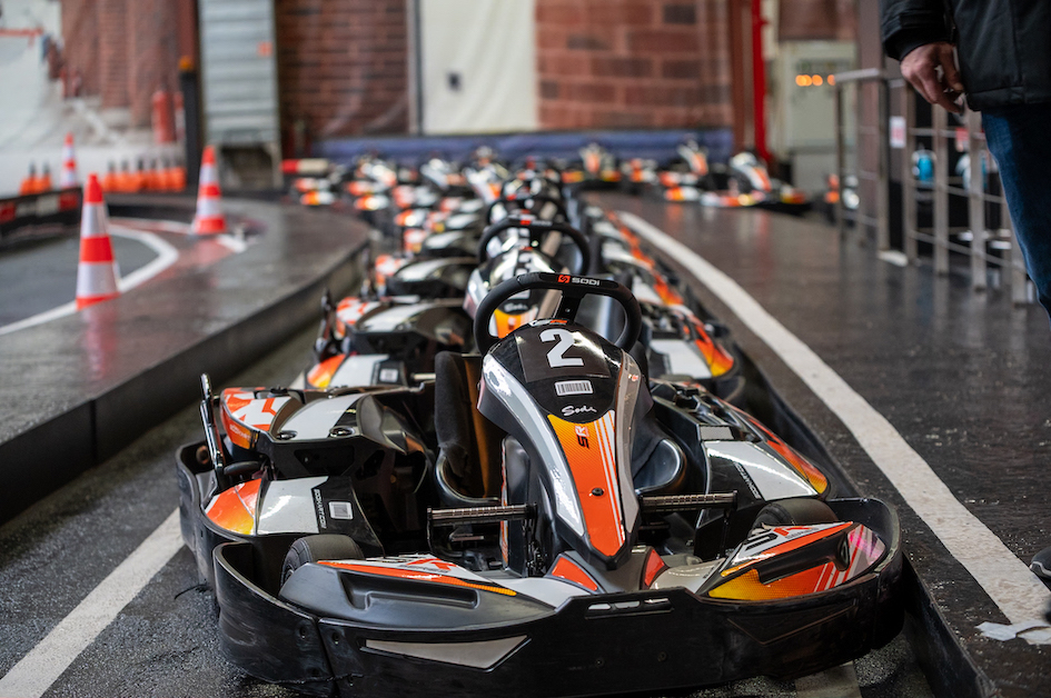 SODI-Kart in der Boxengasse